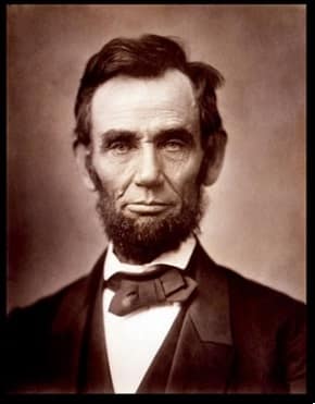 famous portrait of Abe Lincoln, the uber better angel An icon oh human interests